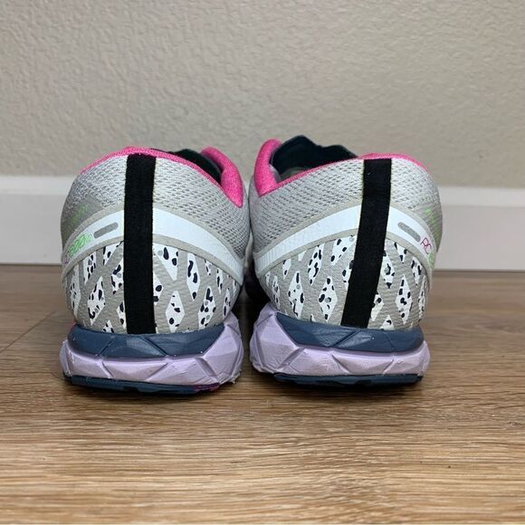 New Balance WRC1600S Gray Pink Women’s Running Shoes - Picture 8 of 11